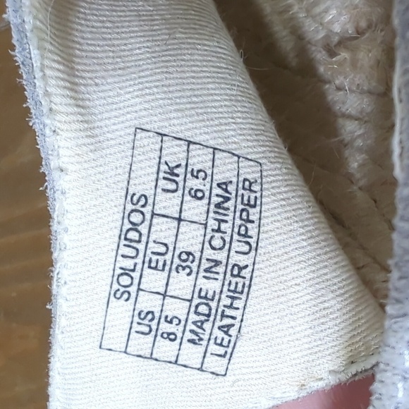 Anthropologie Soludos Platform Espadrilles - Picture 9 of 9